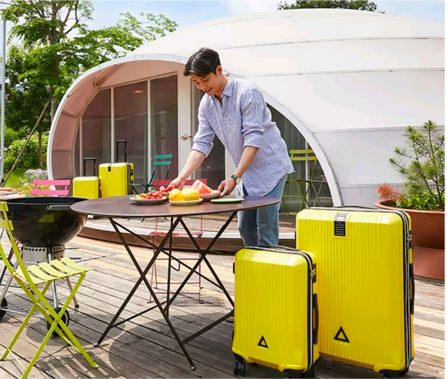 플리거 여행용 캐리어 기내용 20인치 옐로우--2