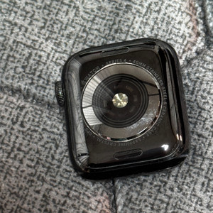 애플워치4 40mm 스테인리스 블랙