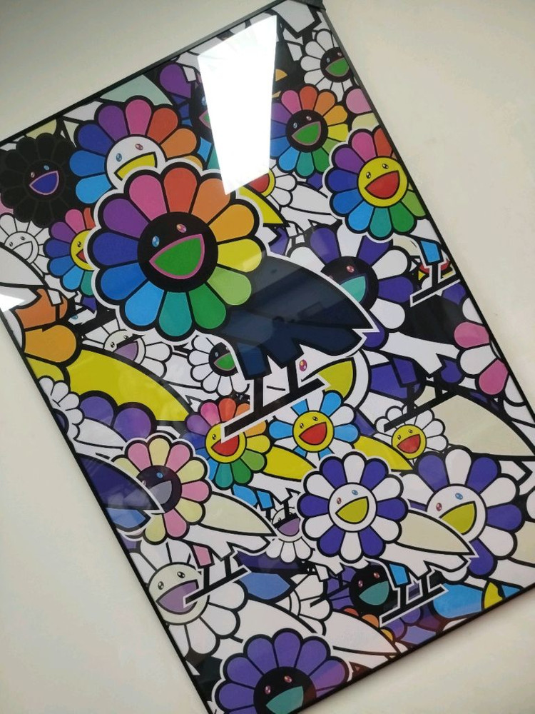 카이카이키키 새그림 꽃그림 대형 그림 액자 팝아트 인테리어소품 인테리어액자 명품 유화 수채화 꽃그림 추상화 인물화 이미지
