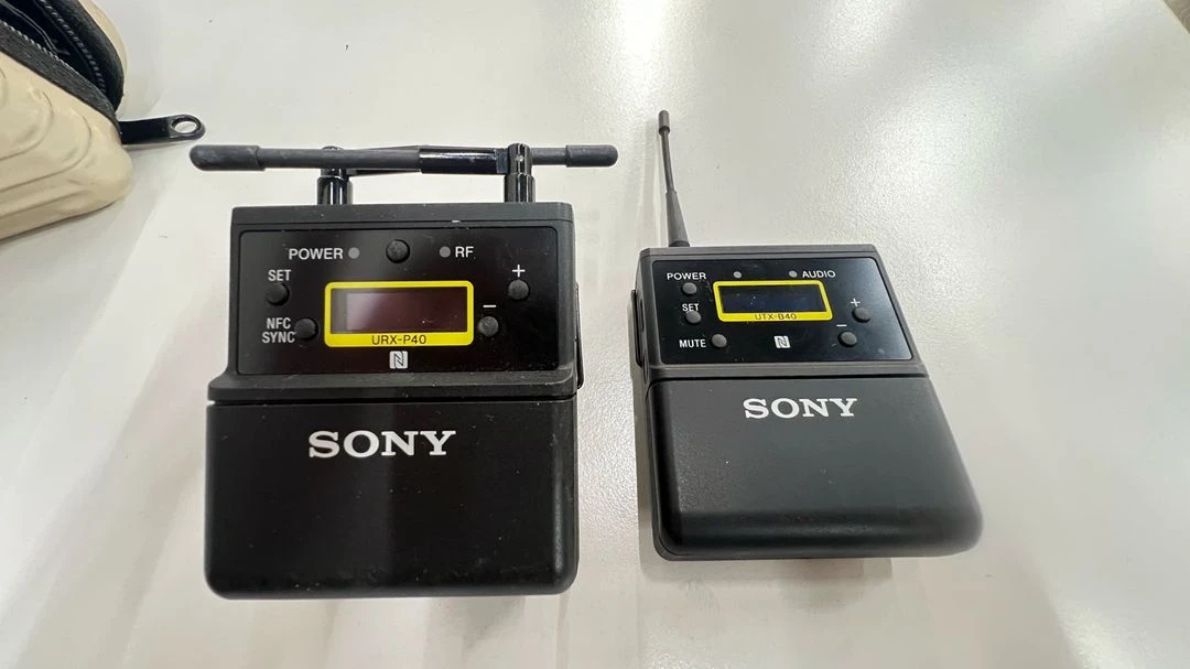 파격 가격인하 Sony UTX-B40 + URX-P40 무선 마이크 세트 이미지