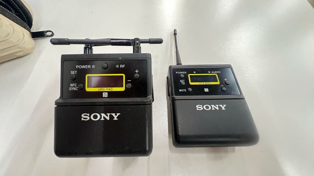 파격 가격인하 Sony UTX-B40 + URX-P40 무선 마이크 세트 이미지