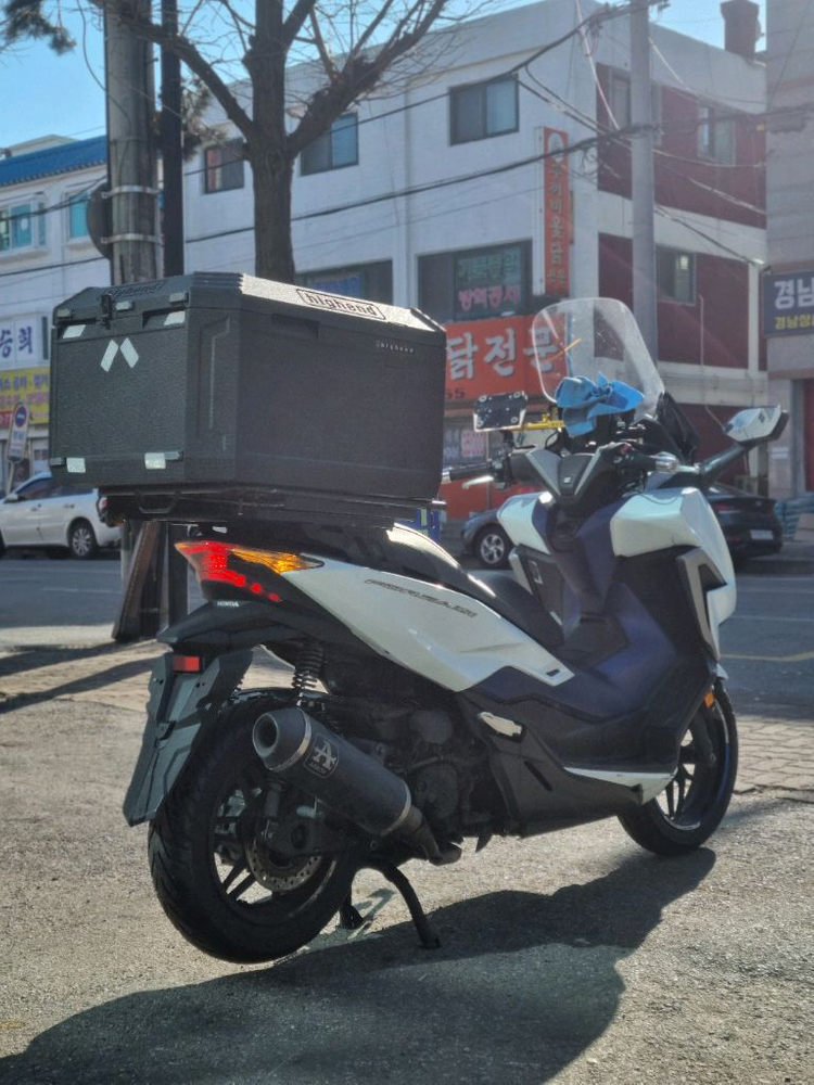 혼다 구변완료 포르자350 21년식 8.3만Km 배달셋팅 팝니다--2