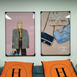 샤넬 가방 샤넬백 구찌 여인 대형 그림 액자 팝아트 인테리어소품 인테리어액자 명품 유화 수채화 꽃그림 추상화 인물화