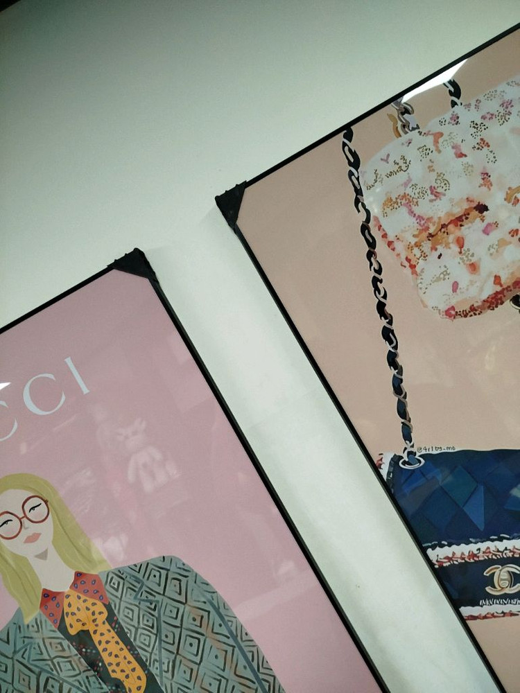 샤넬 가방 샤넬백 구찌 여인 대형 그림 액자 팝아트 인테리어소품 인테리어액자 명품 유화 수채화 꽃그림 추상화 인물화 이미지