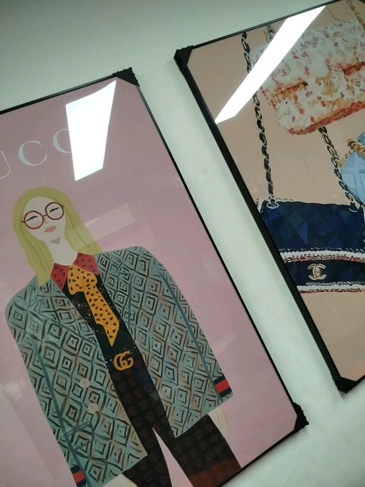 샤넬 가방 샤넬백 구찌 여인 대형 그림 액자 팝아트 인테리어소품 인테리어액자 명품 유화 수채화 꽃그림 추상화 인물화 이미지