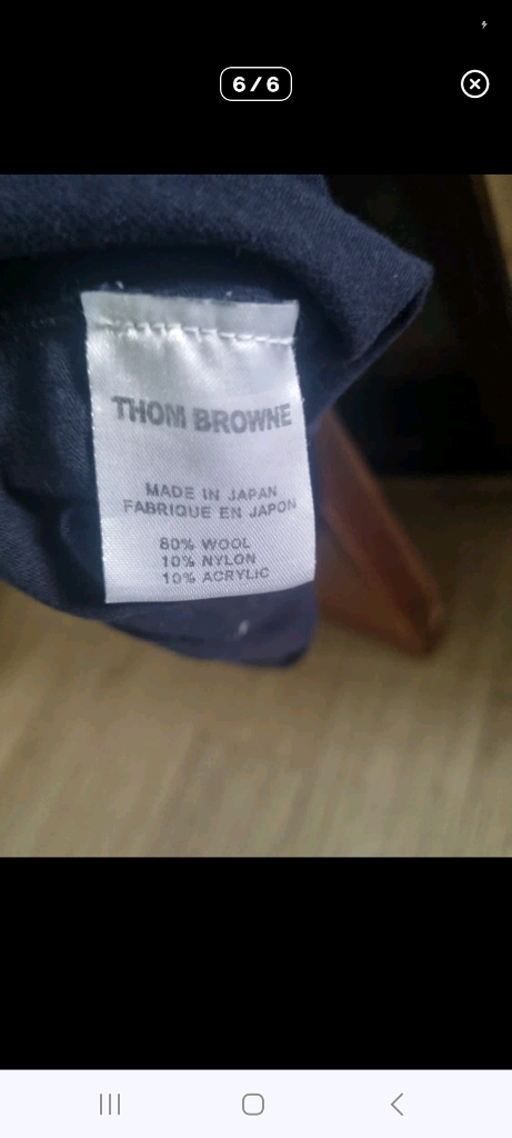 긴급처분) 톰브라운시그니처 V,넥반팔티. M--5