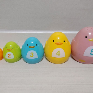 프뢰벨 영아다중 다중지능 토털시스템 교구 (차곡차곡 펭귄)