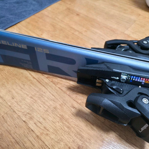 2526 엘란 프리라인 스키 125cm + 바인딩 세트 ss급