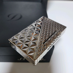 [새상품급,풀세트] 듀퐁라이터 라인2 신형 ca16253 다이아몬드 헤드 팔라듐 백금 쌍불 듀퐁 라이타