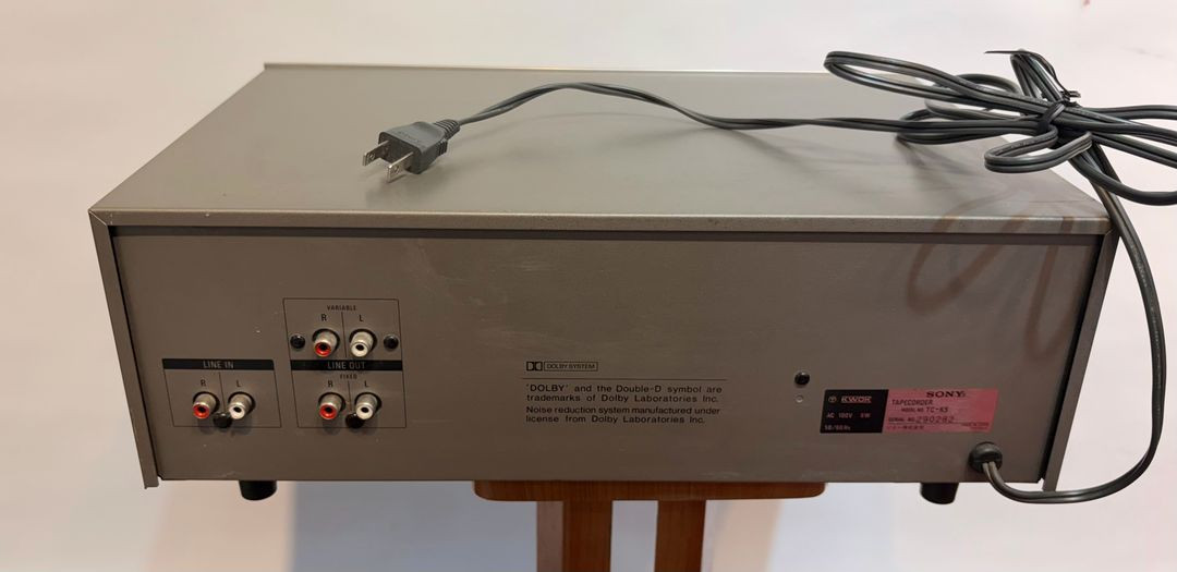 빈티지 아날로그 감성 - 소니(SONY) TC-K5 카세트 데크--4