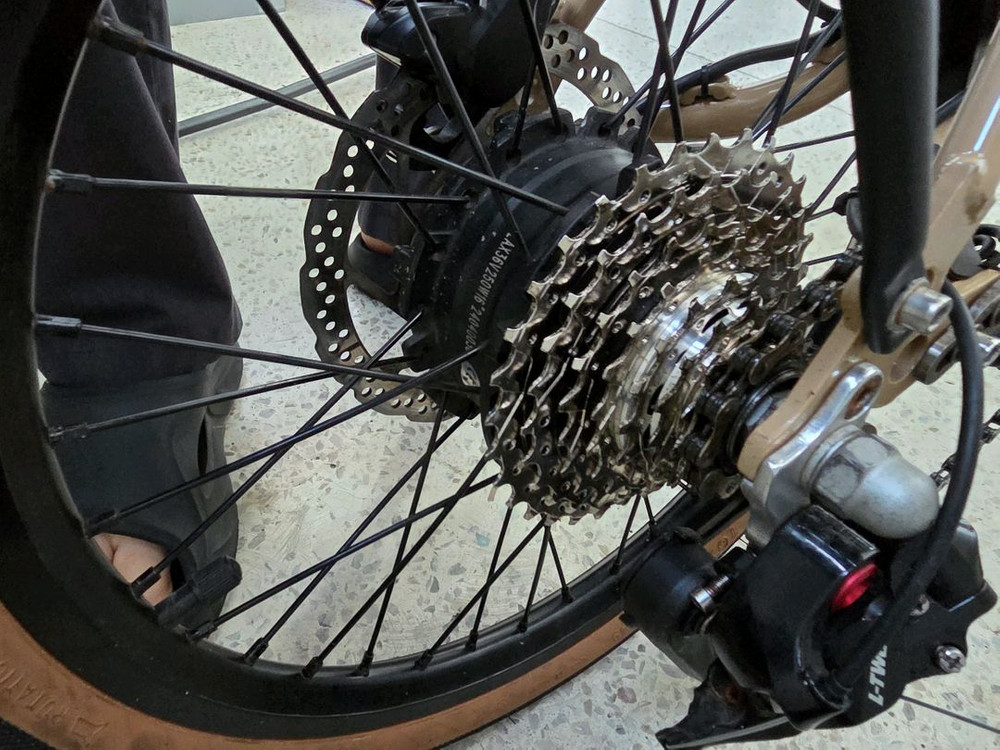 접이식 전기자전거--2