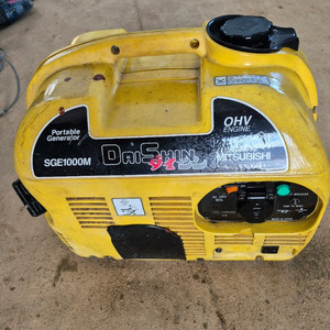 일제 다이신 저소음 발전기 1키로
