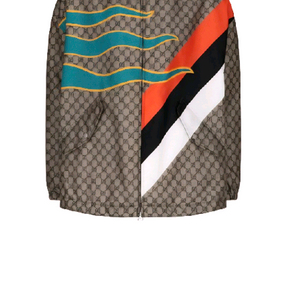 구찌 GG 센텀 프린팅 후드 자켓입니다