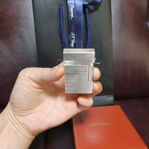 [정품] 듀퐁라이터 라인2 ca16819 실버 듀퐁 라이타 이미지