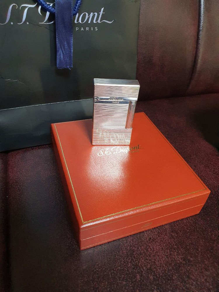 [정품] 듀퐁라이터 라인2 ca16819 실버 듀퐁 라이타 이미지