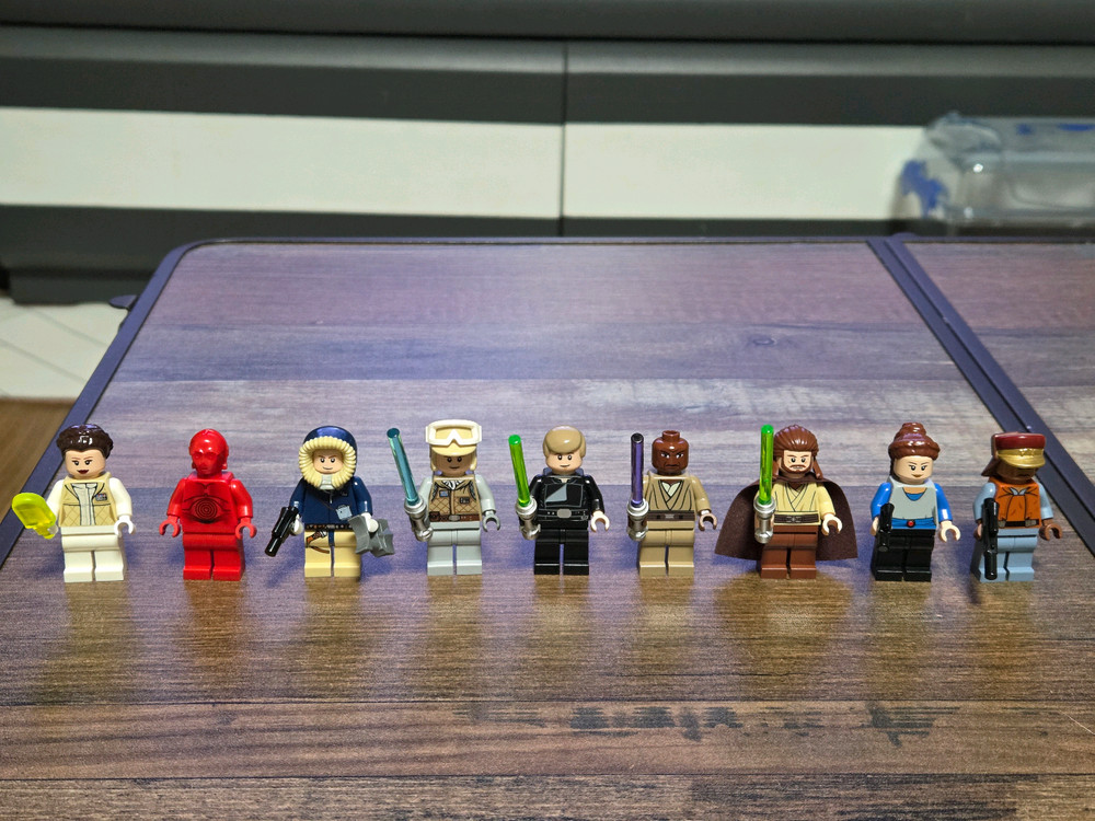 레고 제다이 스타워즈 피규어 75005 8089 7666 7879 9516 75017 9491 7672 9526--2