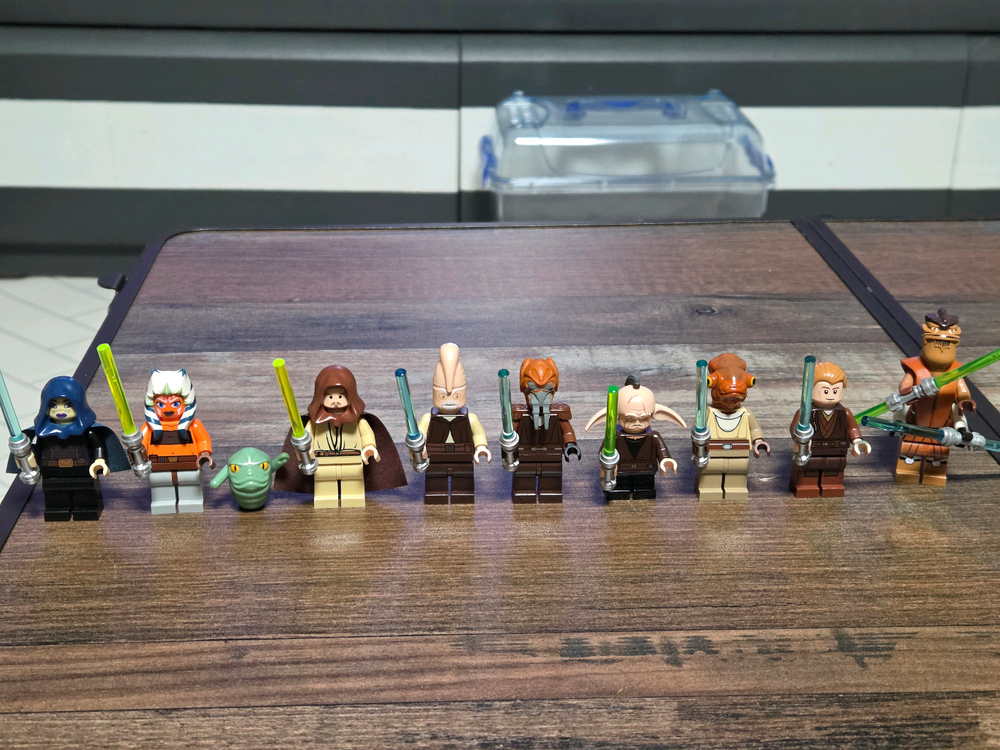 레고 제다이 스타워즈 피규어 75005 8089 7666 7879 9516 75017 9491 7672 9526--3