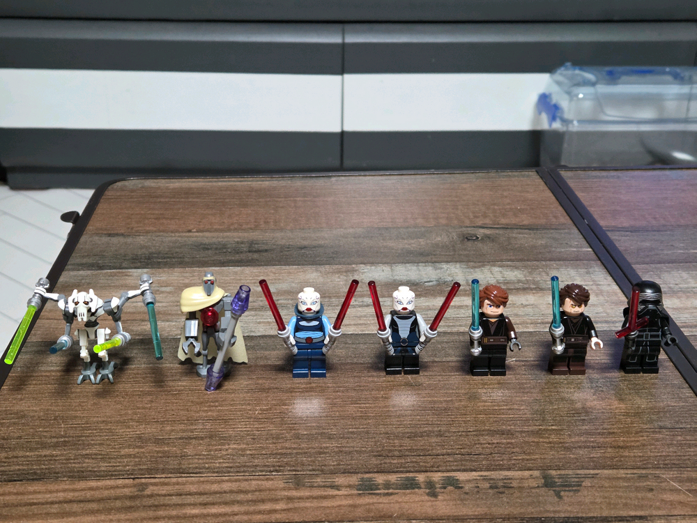레고 제다이 스타워즈 피규어 75005 8089 7666 7879 9516 75017 9491 7672 9526--4