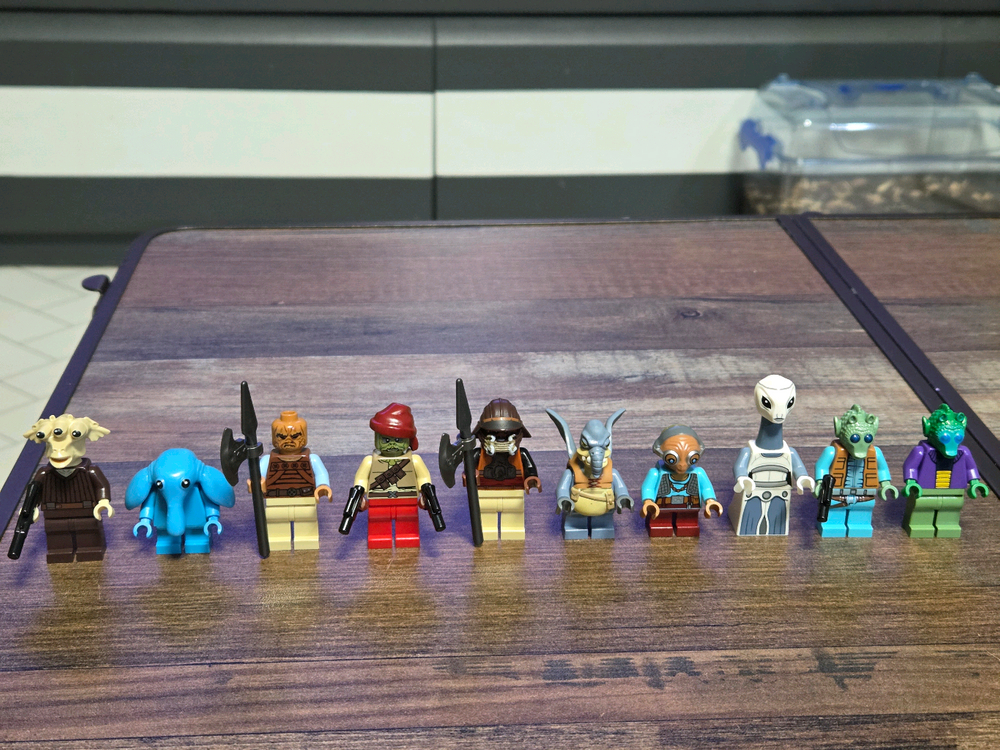 레고 제다이 스타워즈 피규어 75005 8089 7666 7879 9516 75017 9491 7672 9526--5