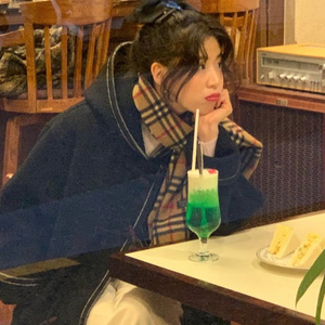 모데스트무드 클래식 더피 코트 블랙 Classic Duffy Coat