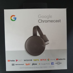 크롬캐스트 3세대, (국산정품)