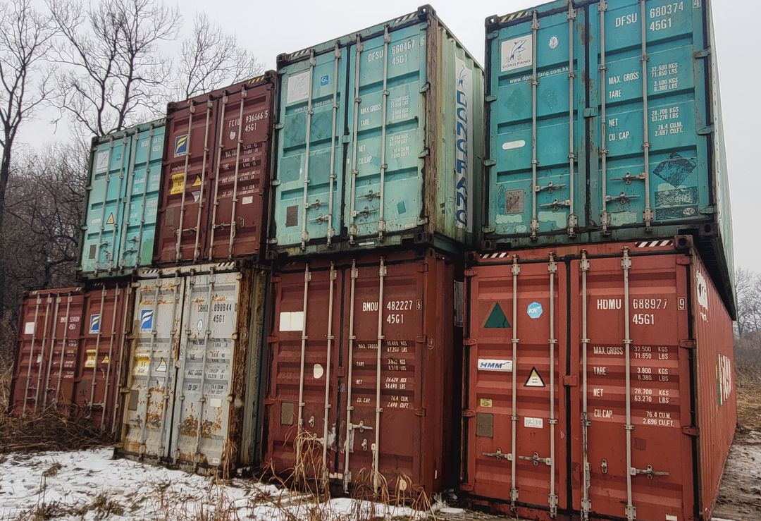 40피트 하이큐빅 수출용 컨테이너 판매--1