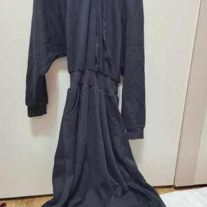 거의 새옷/후드 기모 롱원피스 44~55사이즈