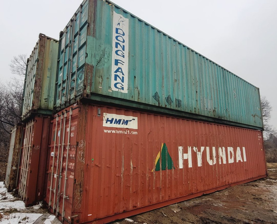 40피트 하이큐빅 수출용 컨테이너 판매--3