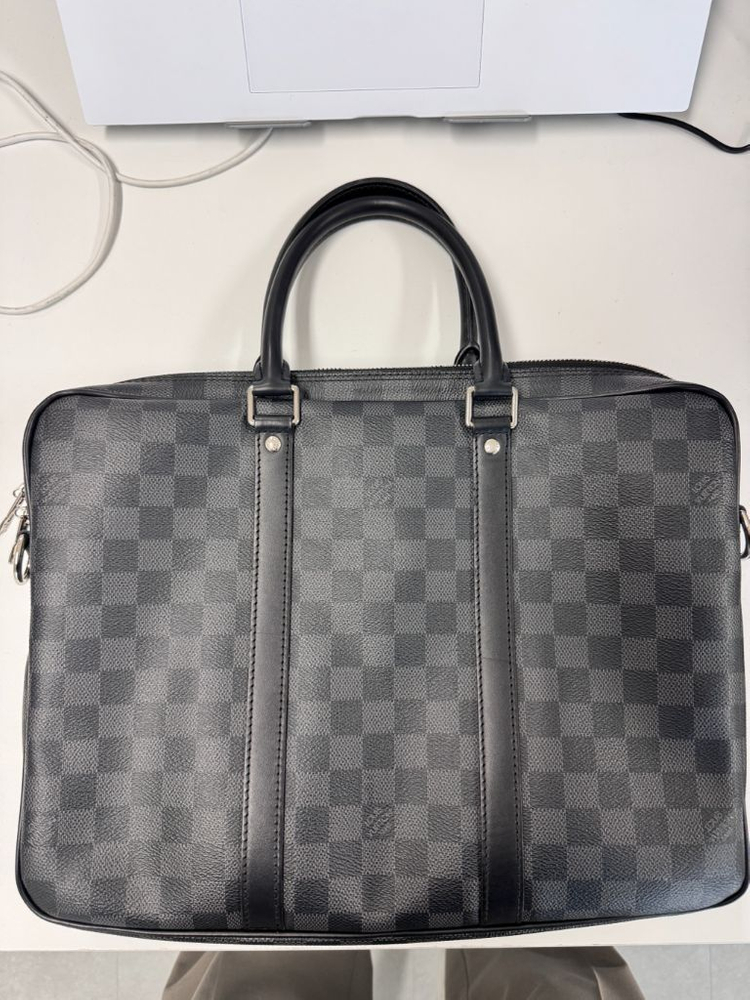 루이비통 도큐멍 보야쥬 서류가방--1