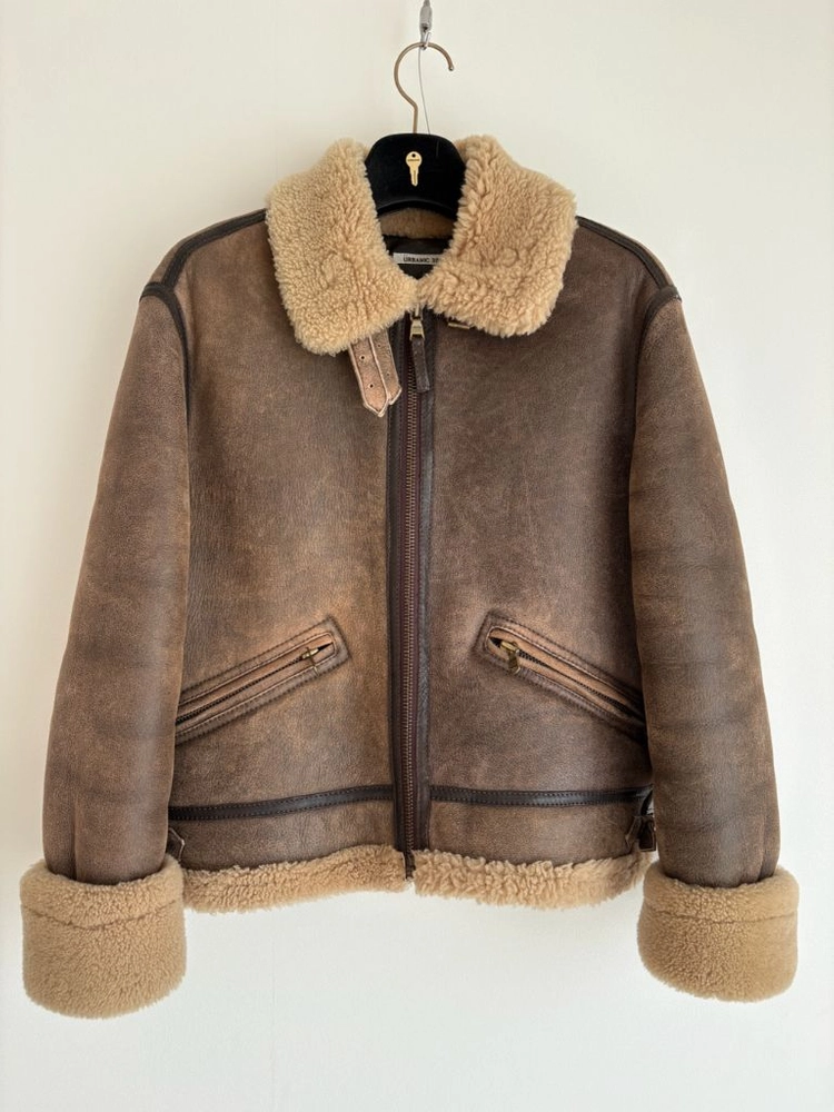 얼바닉30B-3 shearling jacket 시어링자켓 양털무스탕 이미지