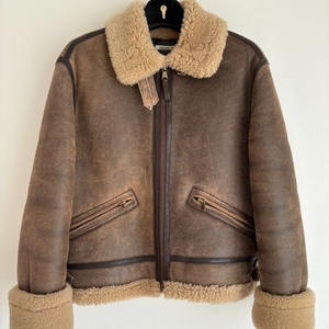 얼바닉30B-3 shearling jacket 시어링자켓 양털무스탕 이미지