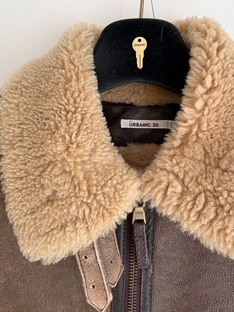 얼바닉30B-3 shearling jacket 시어링자켓 양털무스탕 이미지