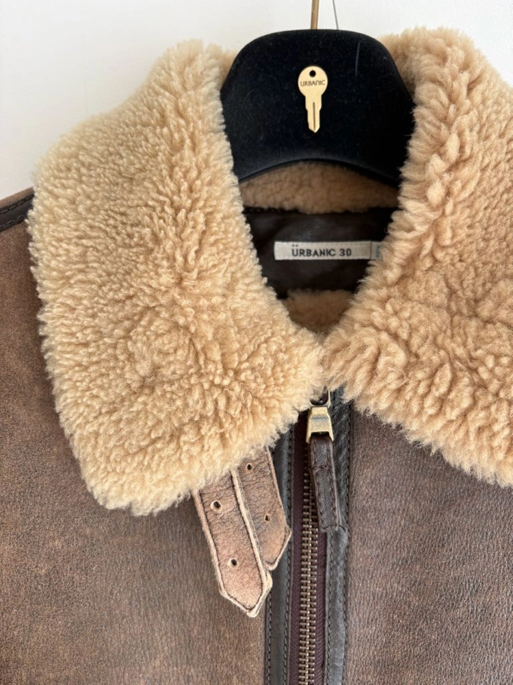 얼바닉30B-3 shearling jacket 시어링자켓 양털무스탕 이미지