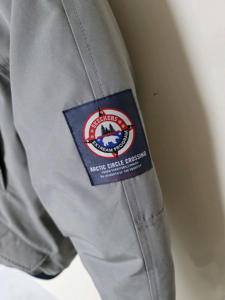 스케쳐스 덕다운 리얼라쿤퍼 봄버 90표기 95정사이즈 상태굿--2