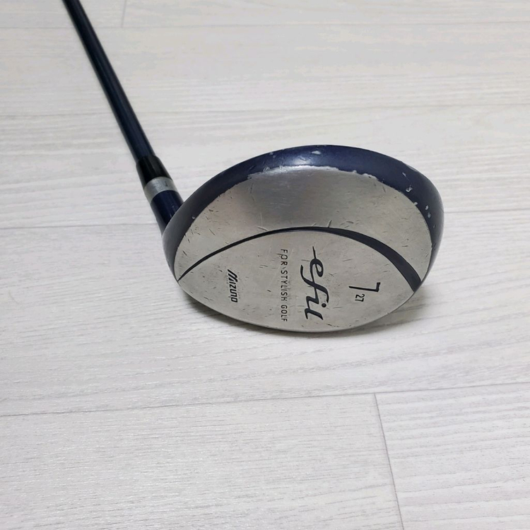 여성용 미즈노 에필 페어웨이우드 7번 27도 L 골프채 이미지