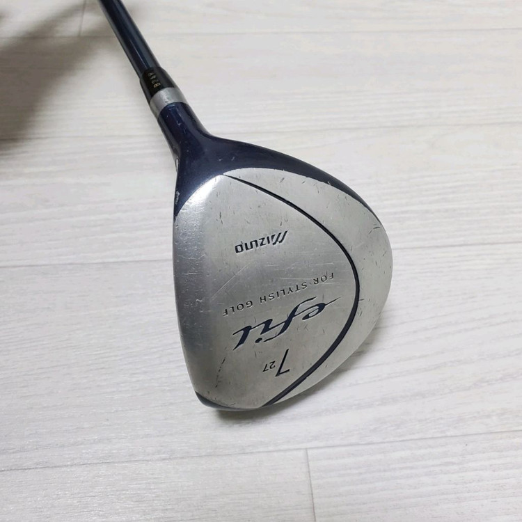 여성용 미즈노 에필 페어웨이우드 7번 27도 L 골프채 이미지