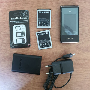 삼성 SHW-A330S 와이즈2 SKT KT 3G폰 폴더폰 효도폰 (택비.포함)