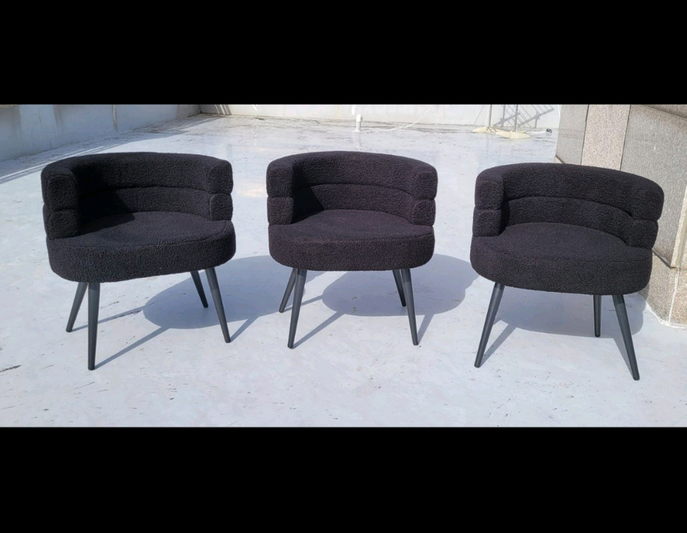 모던 암체어 의자 패브릭 이미지