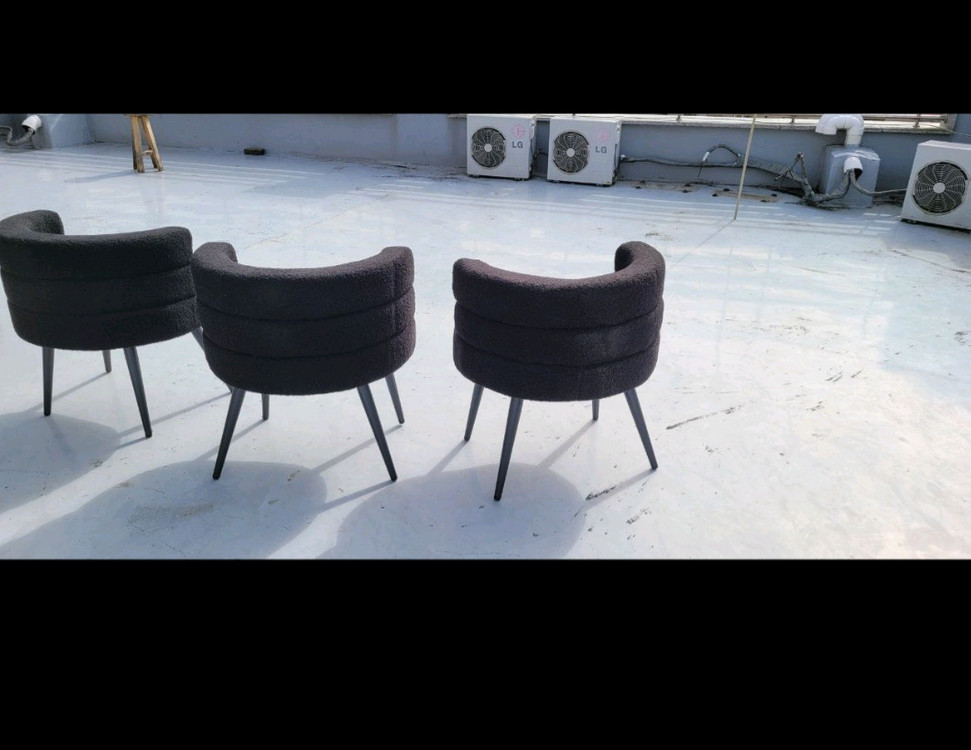 모던 암체어 의자 패브릭 이미지