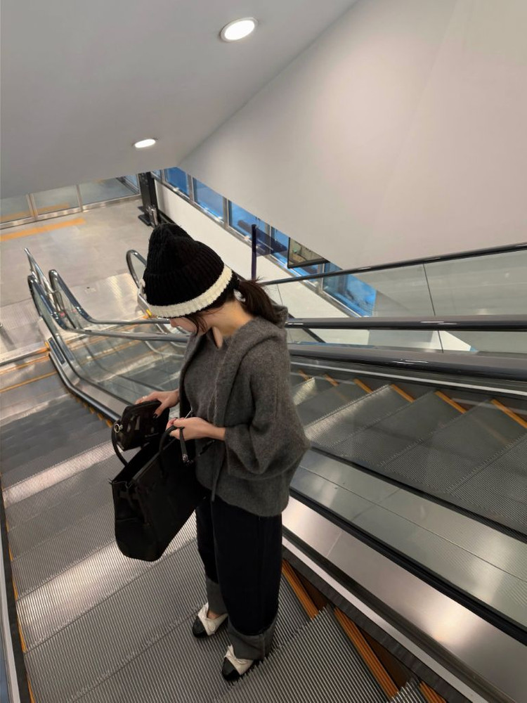 에르 토트백 블랙 청담룩--2