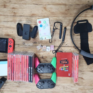 닌텐도 스위치 본체(1세대) + 게임팩 세트