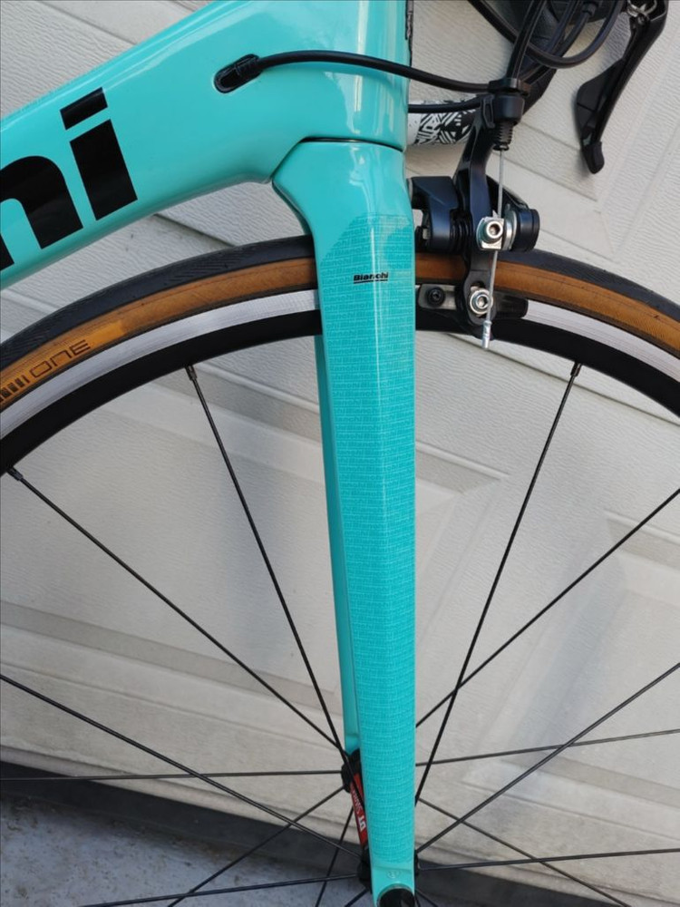 상태최고 23년 비앙키 스프린트 풀 울테그라 카본 로드자전거 50사이즈--2