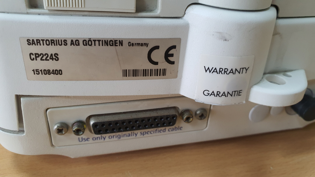 Sartorisu CP224S 초정밀 미세 분석저울 전자저울 사토리우스--4