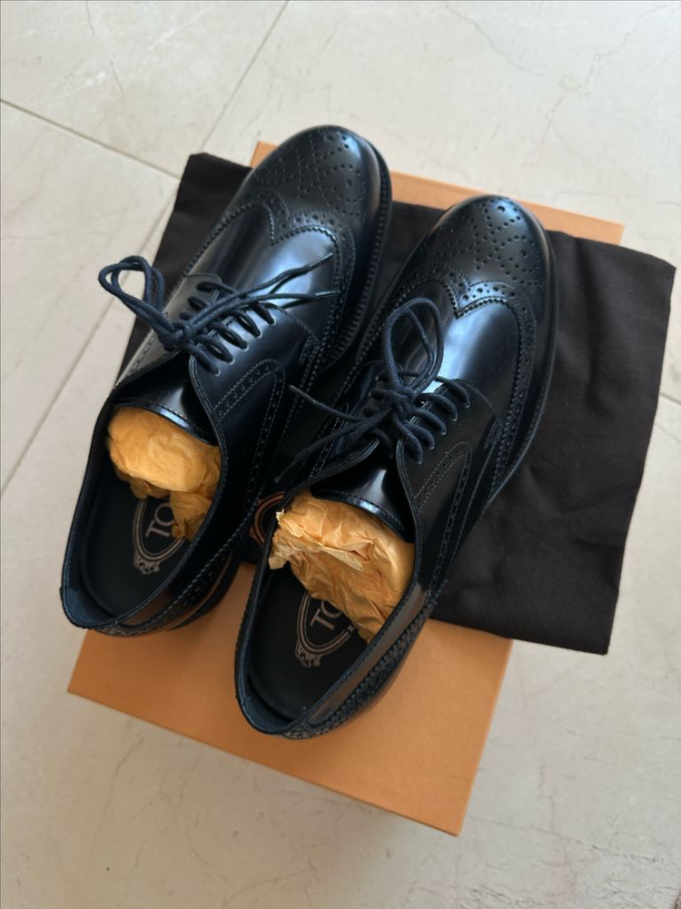 토즈 남성 레이스업 구두 새상품 7.5(265) 이미지