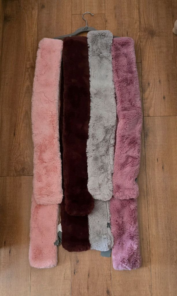 새제품/택가69000/아놀드파마 루시퍼 롱퍼 머플러--5