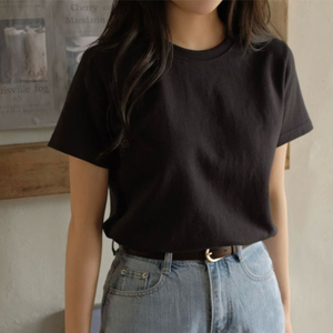 [새상품] 98도씨 에브리데이 톰톰 스탠다드 반팔 블랙 이미지