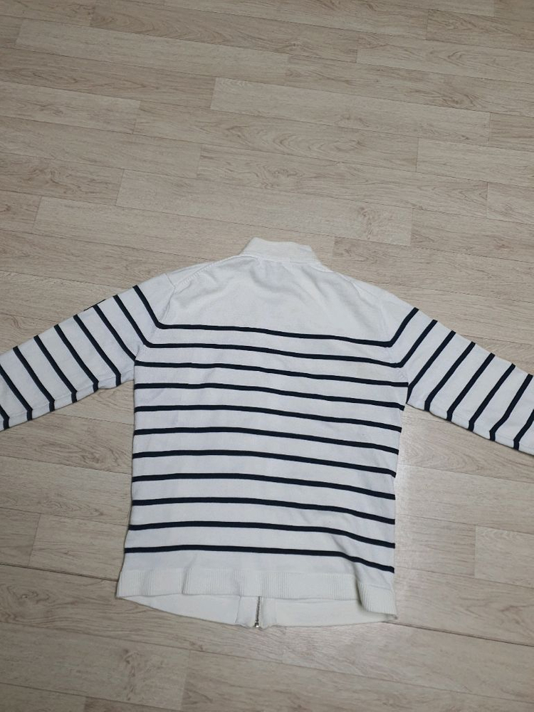 105 빈폴 니트 스웨터 집업 자켓 슬림핏 남105사이즈 깨끗해요 이미지