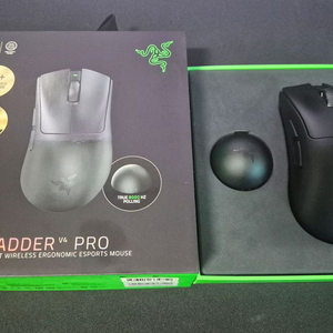 레이저코리아 데스에더 V4 Pro 무선 게이밍 마우스 블랙