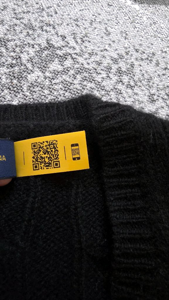 폴로 랄프로렌 여성용 울캐시미어 브이넥 케이블 니트 블랙 S--4