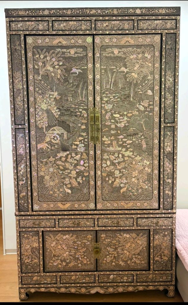 이조자개장농1통--5